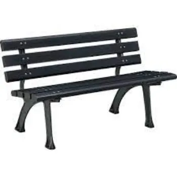 Durable Metal Bench
